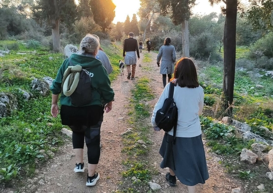 תמונת מופע: הולכים ביער